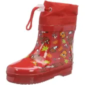 Playshoes Bottes en caoutchouc marron / jaune d'or / vert clair / orange / rouge