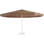 vidaXL Housse de rechange pour parasol sable 515 cm