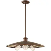 Elstead Lighting Urban Renewal suspension bronze Feiss FE-URBANRWL-3P-E