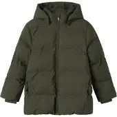 Name It Kids Veste d’hiver 'NKNMusk' vert foncé