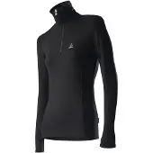 Löffler Transtex Basic Long Sleeve T-shirt Noir M Femme
