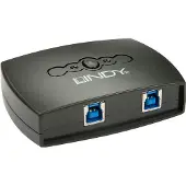 Lindy 43141 USB 3.0 Switch 2 Port