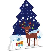 Ritter Sport Calendrier de l'Avent au chocolat en cubes 208g