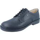 Finn Comfort Chaussure à lacets 'Schnürschuh Herren 01204 062099 Glattleder in schwarz' noir