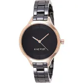 Nine west Montre analogique NW/2225BKRT