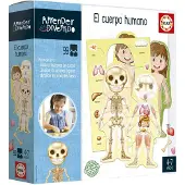 Educa - Premium Akcesorium The Human Body w Motywie Hiszpańskim