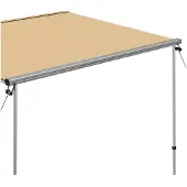 vidaXL Auvent de caravane 2,4x2x2,15 m Beige