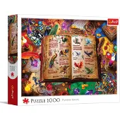 Trefl Puzzle 1000 pièces « Atlas des oiseaux fantastiques » -