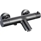 FortiFura Calvi Robinet de baignoire thermostatique Gunmetal SW720225