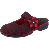 Finn Comfort Pantoufle rouge