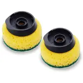 Joseph Joseph SinkTech Lot de 2 têtes d'éponge à vaisselle