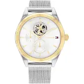 Tommy Hilfiger Mónica 38 Mm Woman Watch Argenté Femme