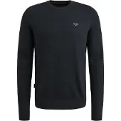 PME Legend Pull-over 'Pullover in cotton/modal' bleu foncé