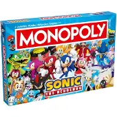Winning Moves Monopoly Sonic en français – Jeu de société à partir de 8 ans – Société