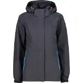 CMP Veste imperméable à capuche avec ventilation femme