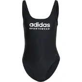 Adidas Maillot de bain sport 'Sportswear U-Back' noir / blanc
