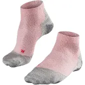 Falke Chaussettes de sport gris foncé / rouge / blanc