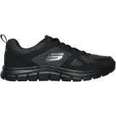 SKECHERS Slip on 'Bucolo' noir / noir chiné