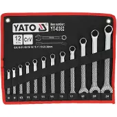 YATO Jeu de clés à fourche 8-24mm 12 pièces