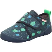 Superfit Pantoufle 'VENTI' bleu clair / bleu foncé / vert clair