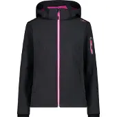 CMP Veste outdoor anthracite / gris clair / rose clair