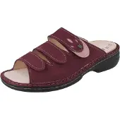 Finn Comfort Mules KOS : trois bandes Velcro pour un maintien optimal, semelle intérieure amovible pour accueillir des semelles orthopédiques, semelle souple pour un grand confort de marche