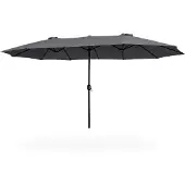Akord Parasol De Jardin Tilia Gris 245X245X245