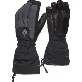 Black Diamond - Gants d'alpinisme en PrimaLoft&reg; - Soloist Gloves Black en Cuir - Taille S - Noir