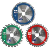 Kwb 589395 Jeu de lames de scie circulaire 250 x 30mm 1p.