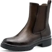 Tamaris Chelsea Boots brun foncé