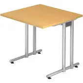 Hjh OFFICE PRO Schreibtisch feste Höhe VNS (80 x 80 x 72 cm)