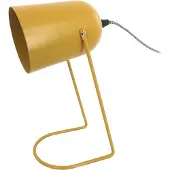 Leitmotiv - Lampe de table Enchant - Jaune ocre - Lampe de table 30 x 18 cm - Lampe de chevet, salon, chambre à coucher