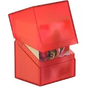 Ultimate Guard Boîte de Deck Boulder 80+ Taille Standard Ruby