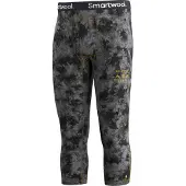 Smartwool - Collant thermique en laine de mérinos - M Classic Thermal Merino Base Layer 3/4 Bottom Boxed Black Tie Dye/Honey Gold en Laine - Taille