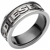 Diesel Bague argent