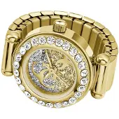 GUESS Montre-bracelet pour femme ANNA GW1022L2 Acier inoxydable doré