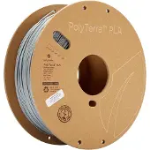 Polymaker Filament d'impression 3D PolyTerra PLA Gris Fossile