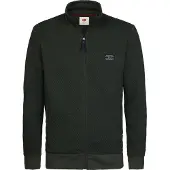 Petrol Industries Veste de survêtement vert / noir / blanc