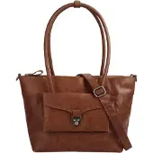 Spikes & Sparrow Cabas cognac