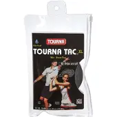 Tourna Lot de 10 surgrips Tac (noir, XL)
