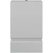 vidaXL Applique murale extérieure argentée acier inoxydable