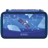 Herlitz 50049141 Doppeletui 23 teilig Cosmic Explorer