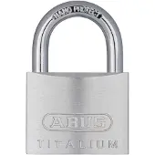 ABUS Verrouillage du clavier Titalium 64ti/45 acier aluminium normal (4,5 cm)