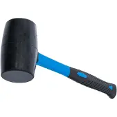 Bgs Marteau En Caoutchouc Manche En Fibre De Verre Tête Noire 69 Mm 900 G - 1963