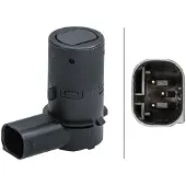 Hella Radar de recul 6PX358 141-351