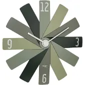 TFA-Dostmann TFA Clock in the box vert Horloge murale