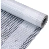 vidaXL Bâche de couverture Leno Blanc 3 x 15 m 260 g/m