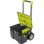 Ryobi Boite à outils RSL201 avec roulettes 66,5L Systeme LINK