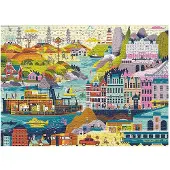 Heye Puzzle Puzzle Wes Anderson Films 1000 pièces
