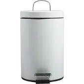 MSV 12 L, seau en acier inoxydable, blanc, 25 cm, blanc